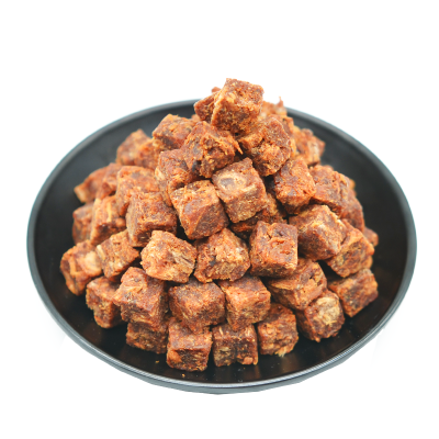 五洲麻辣牛肉粒糖果装麻辣休闲牛肉干风干真空小零食250g袋装
