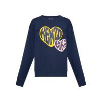 高田贤三(Kenzo)纯棉长袖圆领卫衣男时尚印花休闲百搭运动套头衫