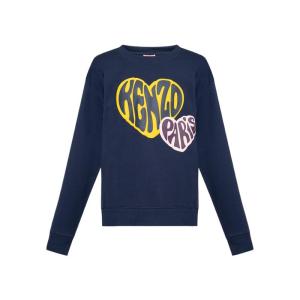 高田贤三(Kenzo)纯棉长袖圆领卫衣男时尚印花休闲百搭运动套头衫