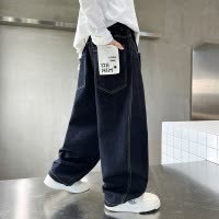 儿童装男童秋装裤子新款中大童春秋款帅气牛仔裤秋季男孩长裤