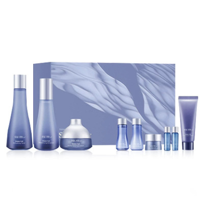 su:m37苏秘呼吸37度惊喜水分水乳面霜安瓶精华套装 新旧包装 深层补水保湿滋润清爽不黏腻控油平衡 三件套精华