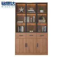 铭思达书柜三门三抽台