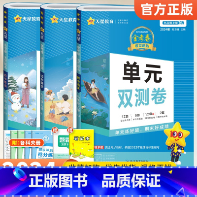 [人教版]九年级上册语数英(3本套装) 九年级/初中三年级 [正版]2024版金考卷九年级上册下册语文数学英语物理化学人
