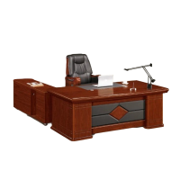 大央班台/办公桌B-22242 2400W*1100D*760H 办公桌员工位单人办公桌组合简约现代办公室老板桌子