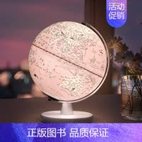 20cm公主粉-三色充电灯 [正版]双子座儿童ar智能地球仪 20cm小号 地理地球仪学生用摆件 送礼发光台灯 幼儿园初