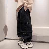 儿童装男童春装裤子2026新款中大童春秋款休闲工装裤春季男孩长裤