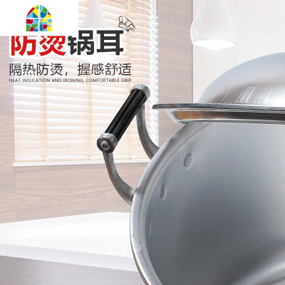 金喜铝锅老式家用加厚汤锅大容量加深烧水锅商用煮水锅纯铝制锑锅 FENGHOU 50CM加高加厚铝汤锅35升