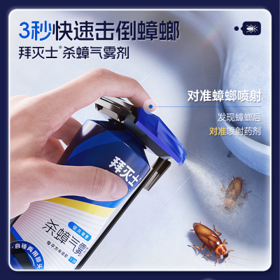 拜灭士杀蟑气雾剂 300ml