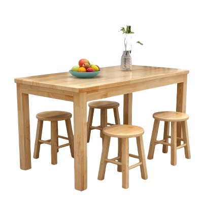 悦兴诚单桌120*60*75cm加四椅套