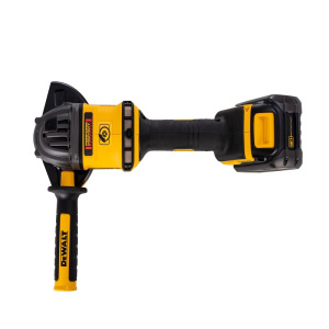 得伟重载型60V锂电无刷磁浮角磨机DCG414-6X1 30ml