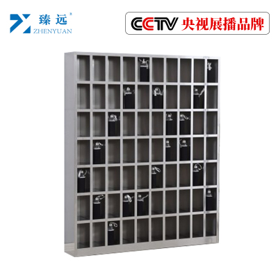 臻远不锈钢水杯柜茶杯柜 201不锈钢70格水杯柜