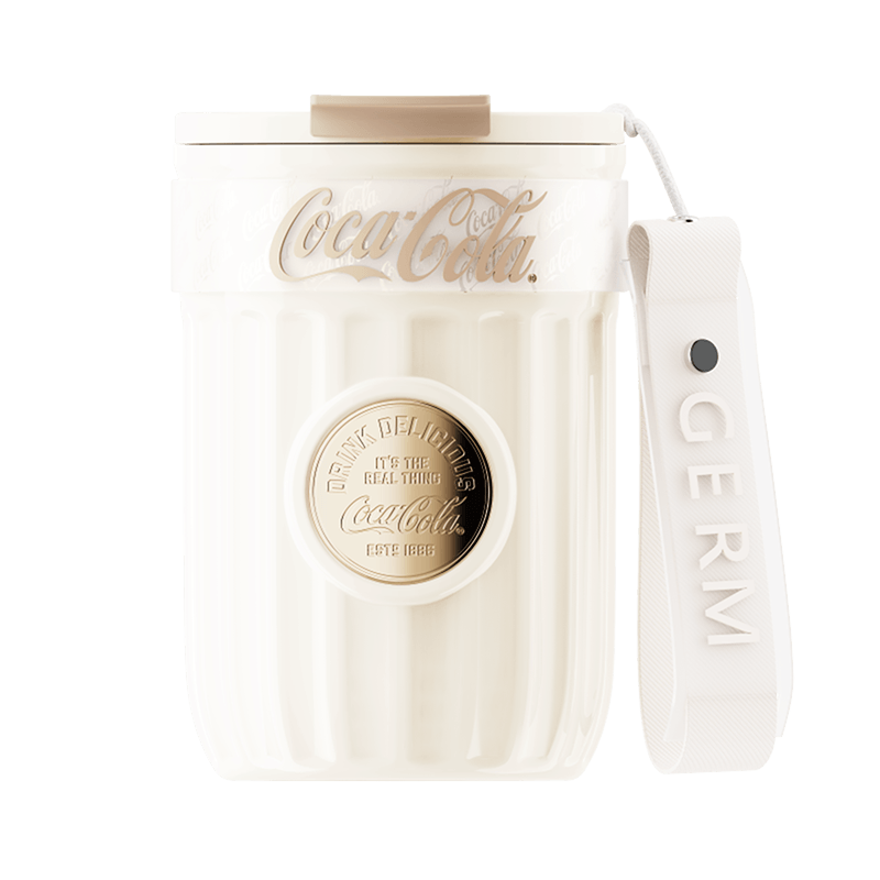 格沵 可口可乐联名款 徽章系列便携保温杯 GE-CK23AW-B55 400ml