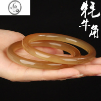 JiMi牛角手镯时尚简约民族风个性镯子情侣男女手环手链送情人女友礼物