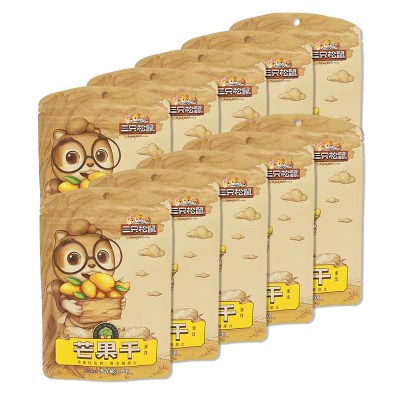 三只松鼠芒果干116g*10袋厚切果肉香味浓郁120009-10