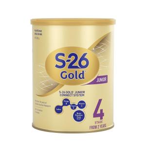 [保税区原装进口]新西兰S26惠氏Wyeth金装S-26婴幼儿配方牛奶粉4段(2 周岁以上宝宝) 900g