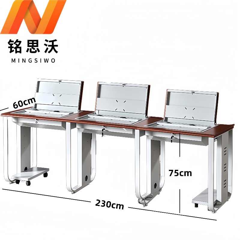 铭思沃多媒体学习电脑桌A03张