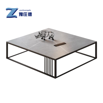 豫庄德岩板茶几方几张