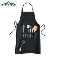 日式围裙家用厨房防水防油可爱日系韩版北欧风做饭罩衣棉女时尚 三维工匠