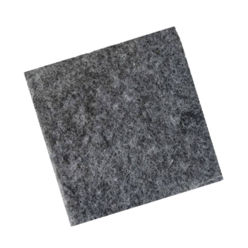地造天成 DT170 纤维 隔音棉材料 可做地毯可上墙 1m*1m (计价单位:块) 灰色