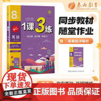 1课3练 八年级下册 初中英语 新目标 2024年春新版教材同步单元提优期中期末测试卷随堂练习册