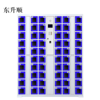 东升顺智能手机柜存放柜充电柜存包柜储物柜60门充电透明款