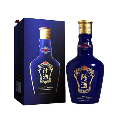 珍酒 珍八 53度500ml单瓶装 酱香型新老版本年份随机 口粮自饮