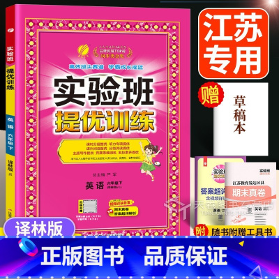 英语 六年级下 [正版]2025 实验班 六年级下册 英语 译林版 江苏 小学6/六年级下同步练习册课课练听力专项六年级