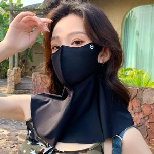 加大帽檐无痕防晒帽子护颈一体空顶帽女春夏季新款遮阳帽防紫外线