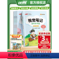 快乐读书吧视觉笔记 三年级上 [正版]2024新版快乐读书吧视觉笔记小学三3年级四4五5六6年级上册bi名著读书配套同步