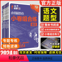 山东版 语文整本书阅读 [正版]2024新版高考必刷题分题型强化语文小卷组合练整本书阅读古诗文理解性默写72篇新高考全国