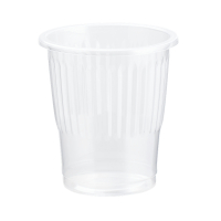 茶花 悠齐一次性塑杯170 软质170ml Ø7*7.6cm 100只/套