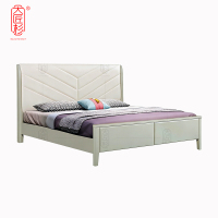大匠杉 单人床公寓床实木床 1200*2000mmDC502