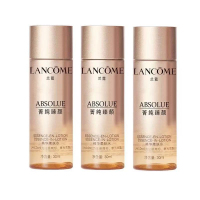 兰蔻LANCOM菁纯臻颜柔肤水30ml*3 玫瑰精粹紧致滋润 抗老淡细纹