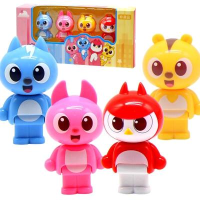 正版迷你特工队x玩具炫能装备系列光之变形组合套装玩具赠品-迷你特工队人偶