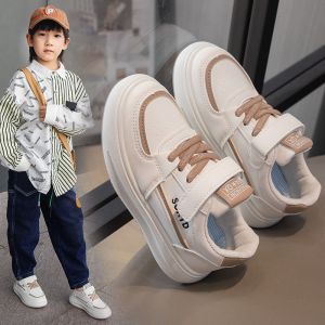 男童板鞋2023春秋季新款儿童校园学生版演出小白鞋女童休闲运动鞋