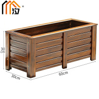 汐户外花箱木质个