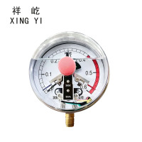 祥屹 抗震耐震电接点压力表 YNXC100 0-0.6Mpa 块