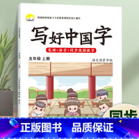 写好中国字·5年级[上册]1本 [正版]荣恒2024新写好中国字字帖一二三四五六年级上下册人教版英语同步练字帖课课练控笔