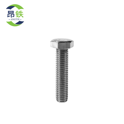 昂铁 不锈钢六角螺栓 M4*16 个