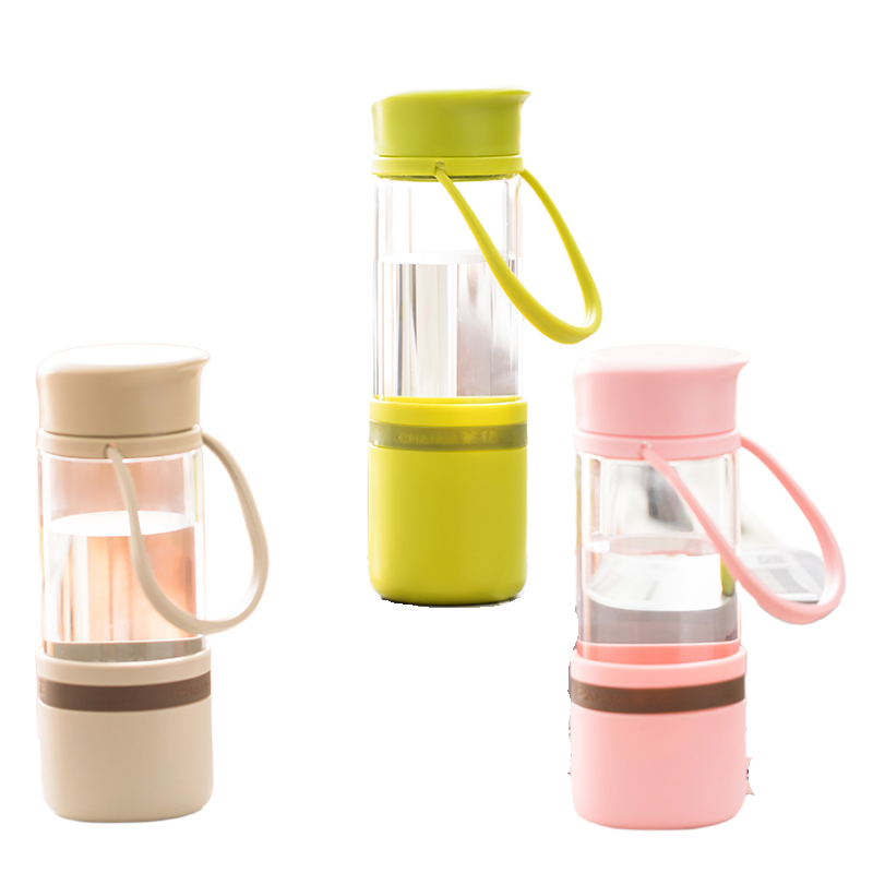 茶花 水漾·滤茶随身杯-L 500ML/个