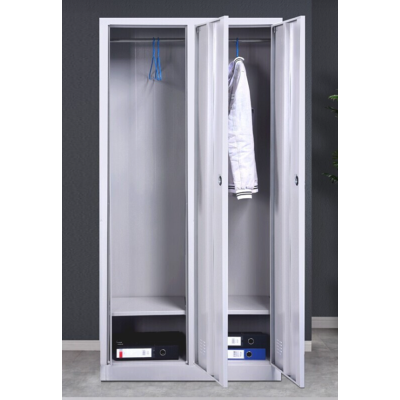 铜林加厚铁皮两门更衣柜900*420*1800CM TL-0035