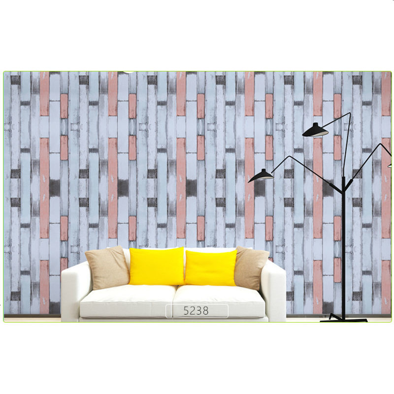 大学生寝室10米自粘壁纸PVC防水复古自贴墙纸阳台厨房即时贴