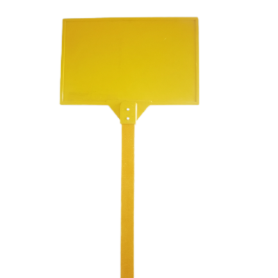 先围 单立柱电缆警示牌标识牌SMC玻璃钢 860*600*1900mm 个