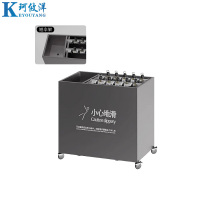 珂攸洋10头雨伞架银色