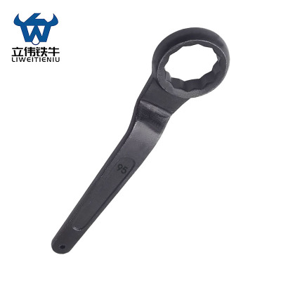 立伟铁牛单头梅花扳手95mm/把