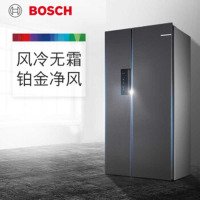 博世KXN50A97TI 502L双开门超薄对开风冷无霜嵌入冰箱 铂金净风