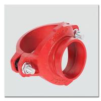 盛京联硕 沟槽丝接S机械三通 DN150×125 (165×140mm ) 个