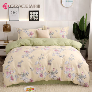 洁丽雅纯棉套件-郁香慕雅JLY-YHC1065 被套:200x230cm 床单230x250cm 枕套48x74cm*2