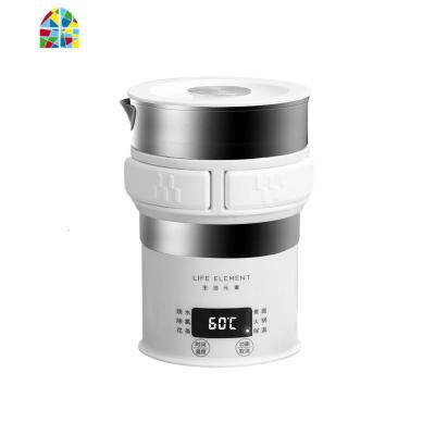 旅行可折叠电热水壶不锈钢便携式旅游烧水壶宿舍煮面火锅 FENGHOU