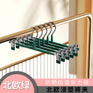 [补贴10%]裤架夹子裤夹衣架裤子专用家用无痕强力jk挂衣不锈钢裙夹衣柜衣挂